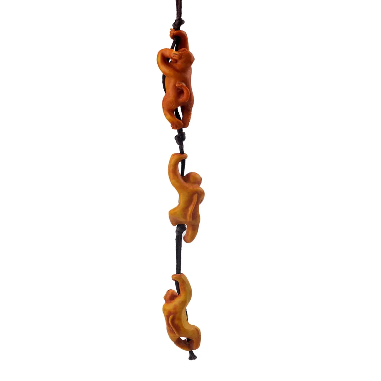 THREE WISE MONKEYS-See,HearSpeak No Evil Charm Hanging J2133