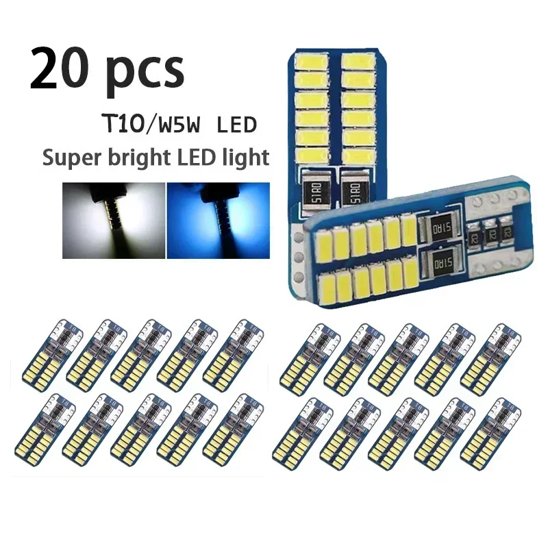 White 6000k LED Car Interior Light Bulb 12v Universal