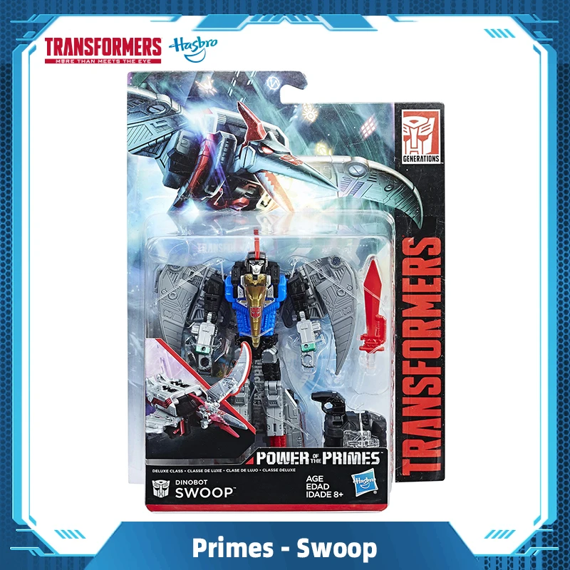 

Hasbro Transformers Generations Power of the Primes Deluxe Class Dinobot Swoop Gift Toys E1123
