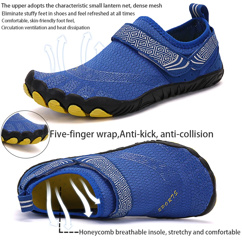 2022 New Beach Water Shoes Men Hot Selling Quick Dry Women Breathable Water  Sports Shoe Kids Parent child Barefoot Playing Shoes| | - AliExpress