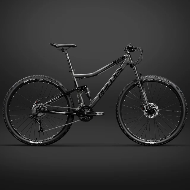 Carbon Fiber Frame Mountain Bike Double Shock Mountain Bikes