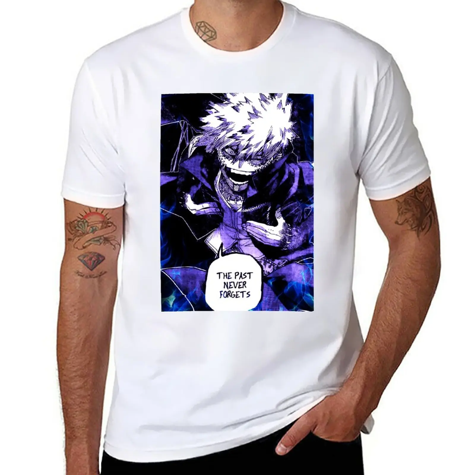 

New Dabi - The past never fogets T-Shirt custom t shirts design your own T-shirt for a boy mens graphic t-shirts