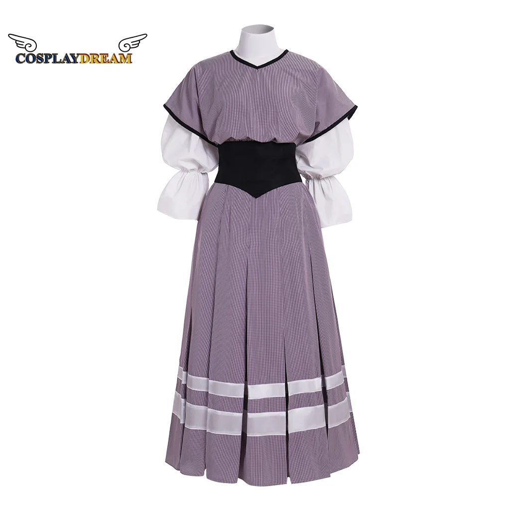 

Medieval Victorian Edwardian Women Dress Gothic Victorian Ladies Long Dress Custom Halloween Carnival Cosplay Costume