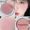 Dual Gradient Blush Highlights Natural Nude Makeup Brightening Cheek Purple Blue Female Niche Brand 2024 New 1