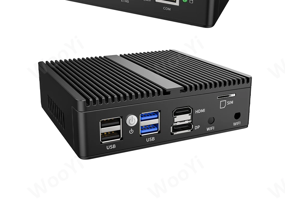 Intel Celeron N5105/N5100 Soft Router Fanless Mini PC 4x Intel i225 2.5G LAN HDMI DP pfSense Firewall Appliance ESXI AES-NI 72