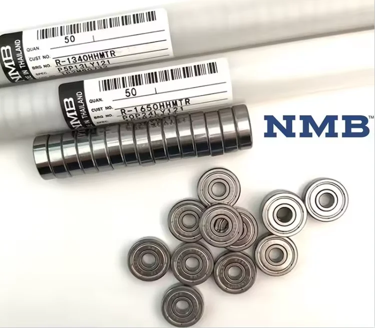 50pcs Original NMB high speed bearing R L-520 630 740 840 850 940 950 1030 1340 1050 1280 1350 1680ZZ miniature bearings miniature ball bearings