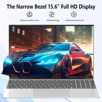 15.6 inch Intel Core N3700 Windows 11 Pro Laptop Computer 16GB DDR4 512GB 1TB SSD Portable Notebook PC Gamer Gaming Laptops