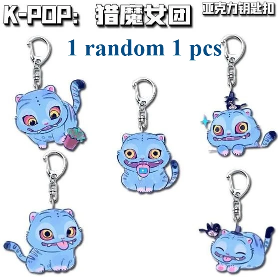 KPop Devil Hunter Party Children's Birthday Single Page Anime Invitation Card Greeting Card Party Decoration Supplies