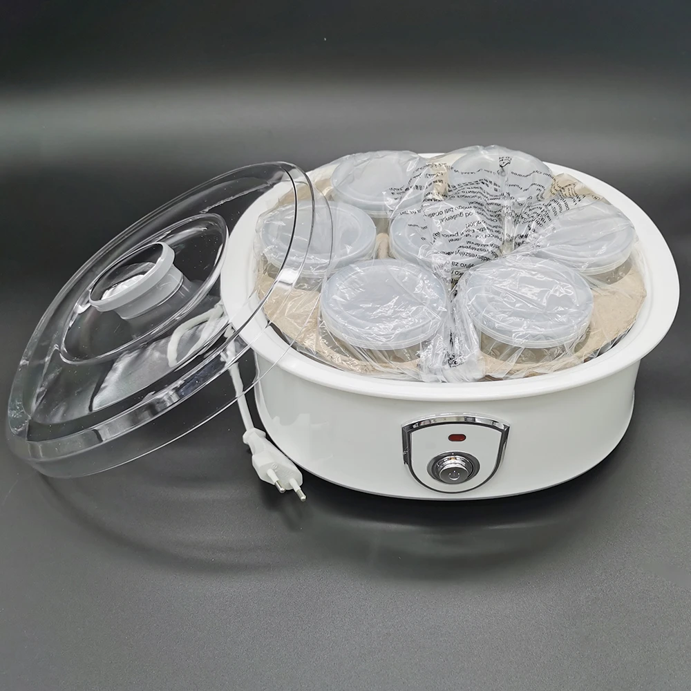 Home Use Automatic Stainless Steel Mini 7 Cup Electric Natto Yogurt Maker Machine
