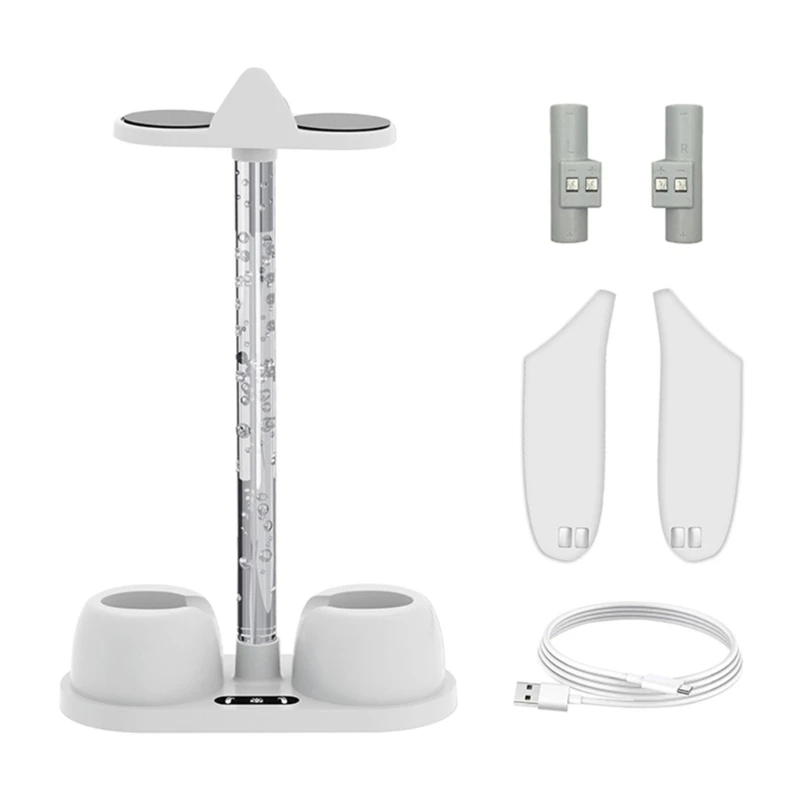 

Усовершенствованная док-станция для зарядки со светодиодной подсветкой Удобная док-станция для зарядки с держателем контроллера