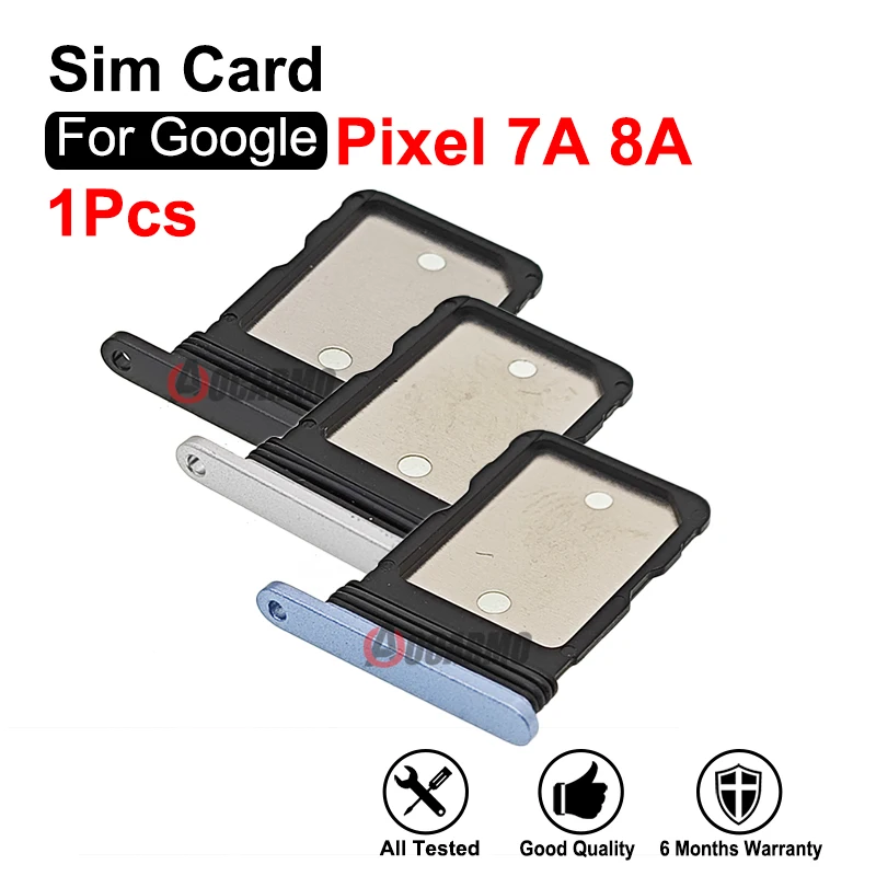 SIM カード Sim トレイ スロット Google Pixel 8a 7A 交換部品用