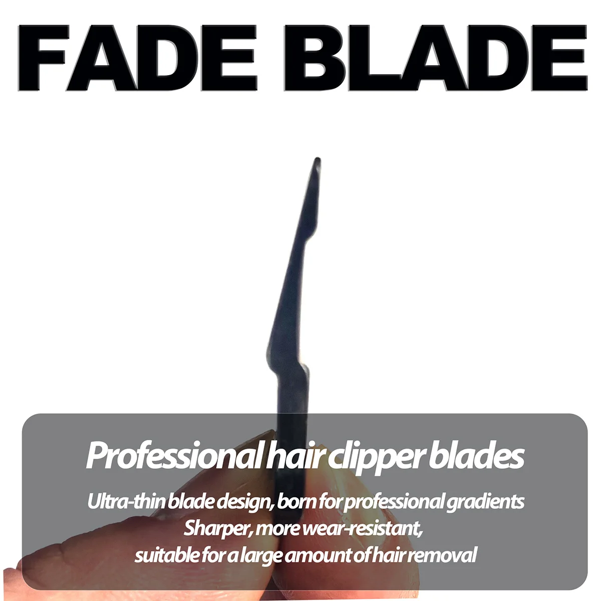 BRDCLIP Professional Replacement Head 440C Steel Diamond Like Coating Ceramic Hair Clipper Blade Rechargeable Clipper 3