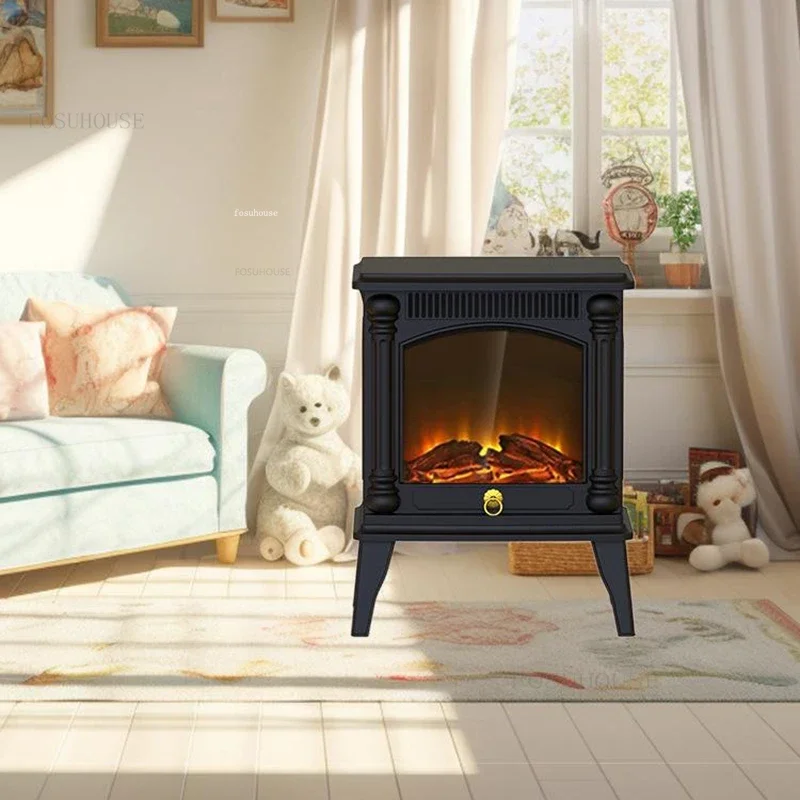 EuropeanFireplacesHeaterSimulation3DElectricFireplaceDecoration