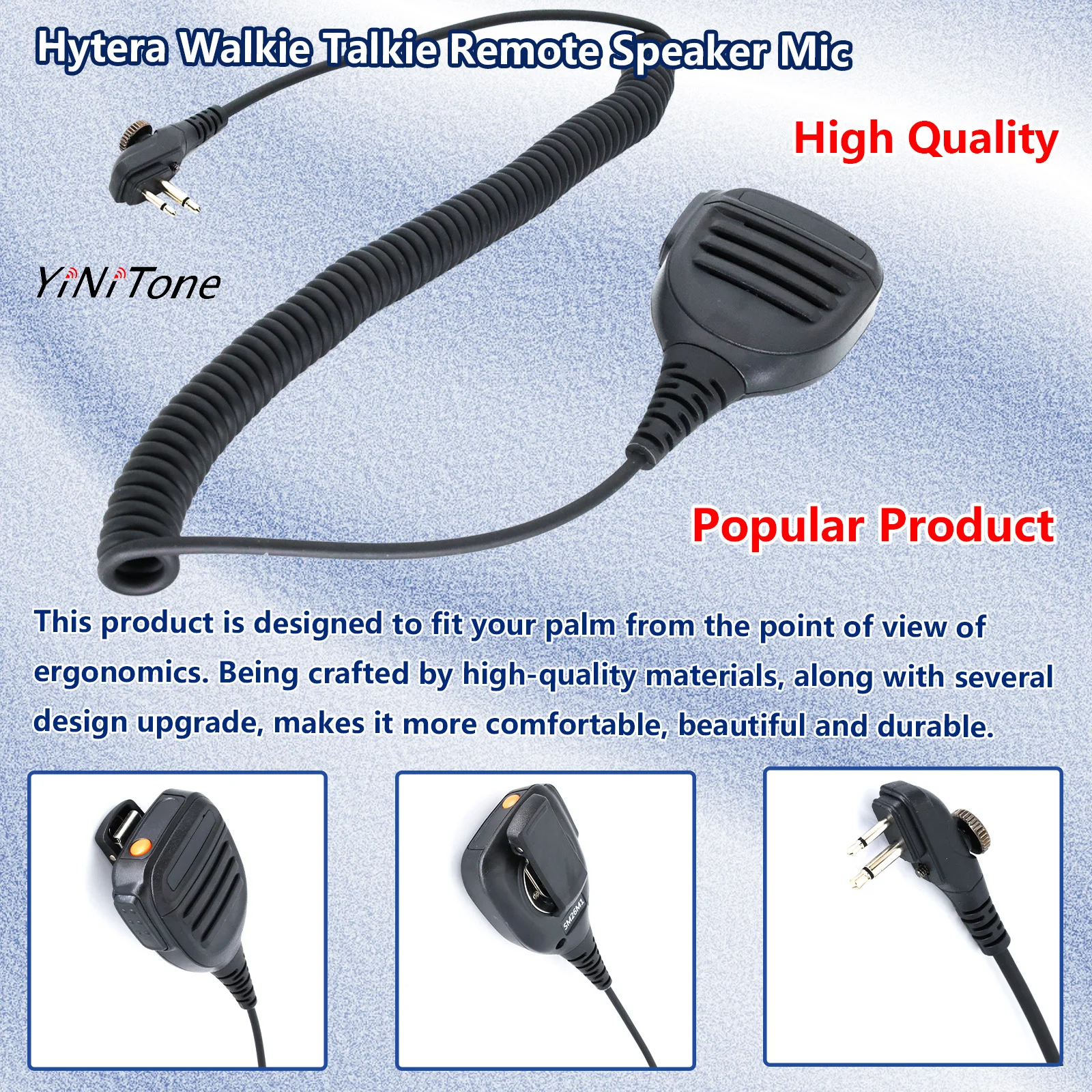 

Портативный динамик SM26M1 PTT для Hytera HYT PD502 TD500 BD550 BD612i