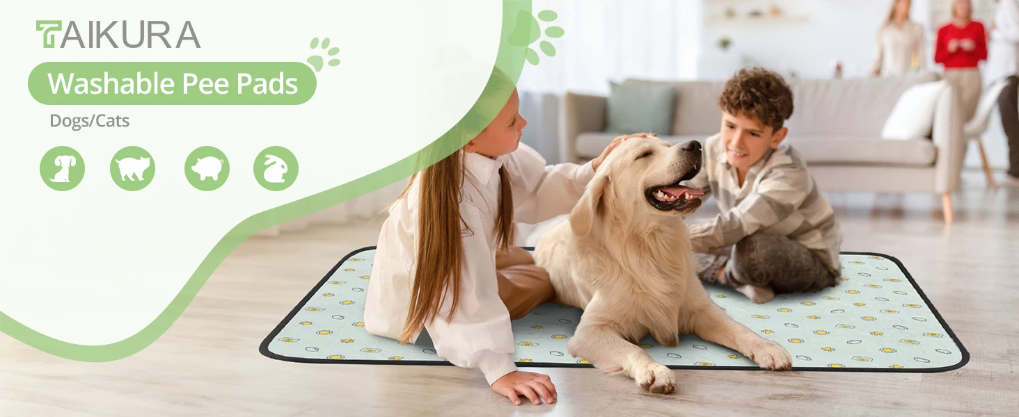 Washable pee pads