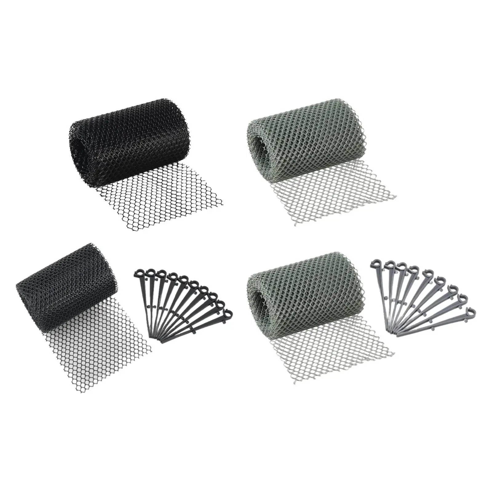 Leaf Guard Mesh Gutter Downspout Protectors 6M Practical Accessories Gutter