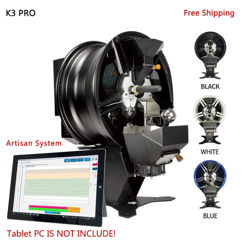 

Kaleido Sniper K3 PRO Coffee Roaster Electric Heating Coffee Roast Machine Home Roasting Artisan System 110-220V Free Shipping