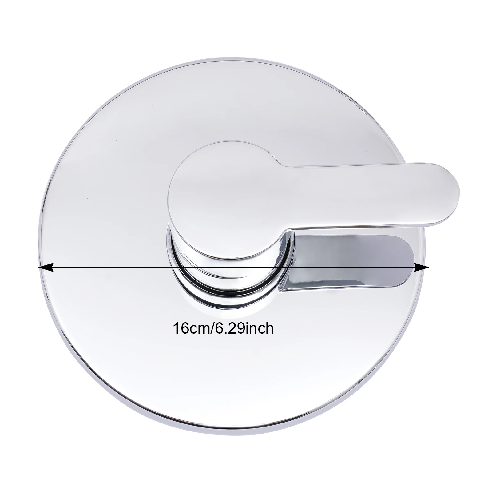 Single-Function Shower Handle Valve Trim Kit Shower Valves Chrome Wall Mount Brass Faucet Rough-In Valve Bathroom i