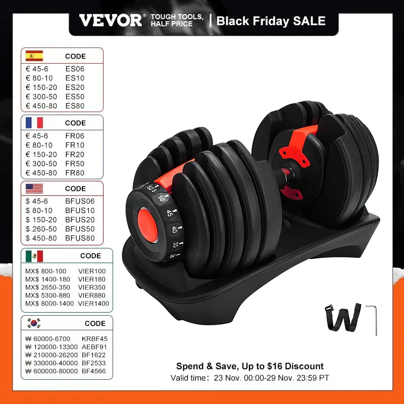 Miglior Prezzo 24Kg Set Di Pesi Con Manubri Regolabili Pesi Allenamento In Palestra Manubri Fitness Spedizione Ue