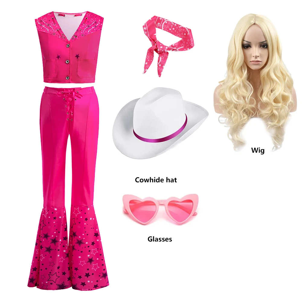 Barbi Cosplay Costume for Women Girls Halloween