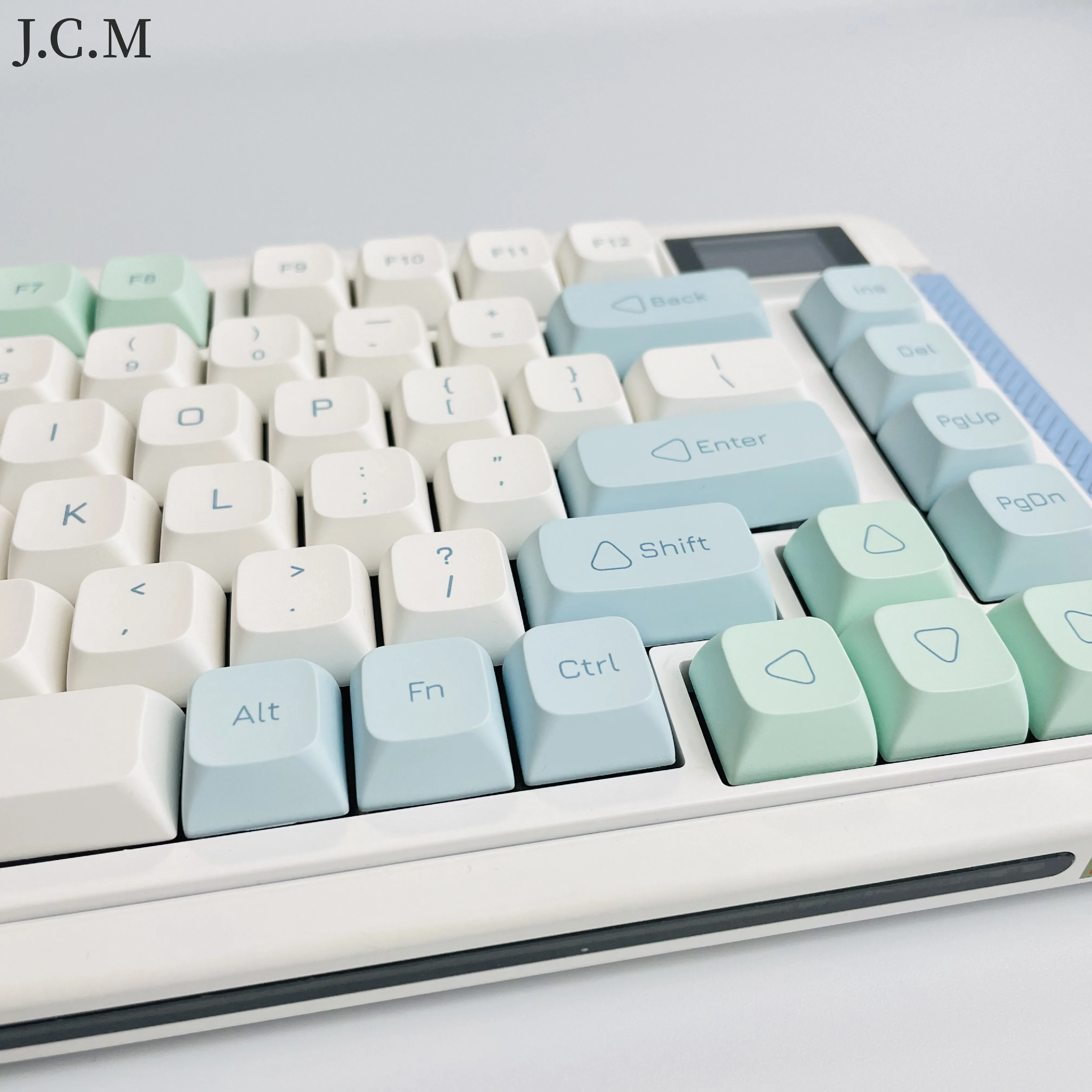 Mint e Glacier Dye Sub Keycap, MAC,