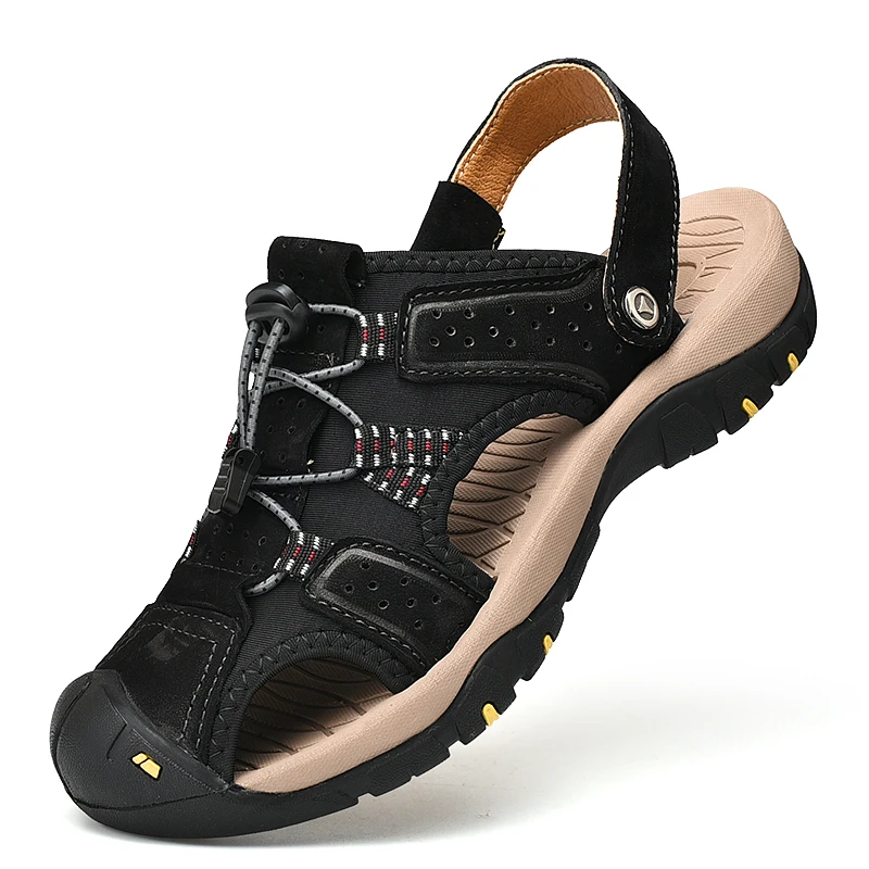 

2022 Summer Men's Sandals New Men's Casual Sandals Luxury SANDALS BEACH Outdoor Shoes Hiking Sandals Men Platform Sandals Shoe