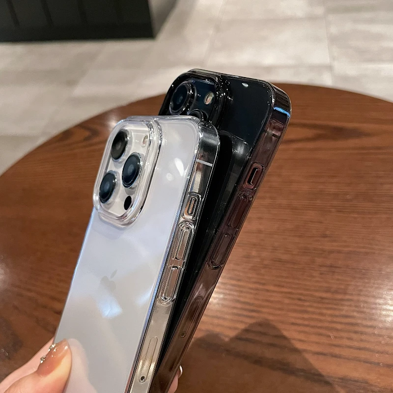 Sleek Transparent Phone Case - Ultra Thin Protective Cover