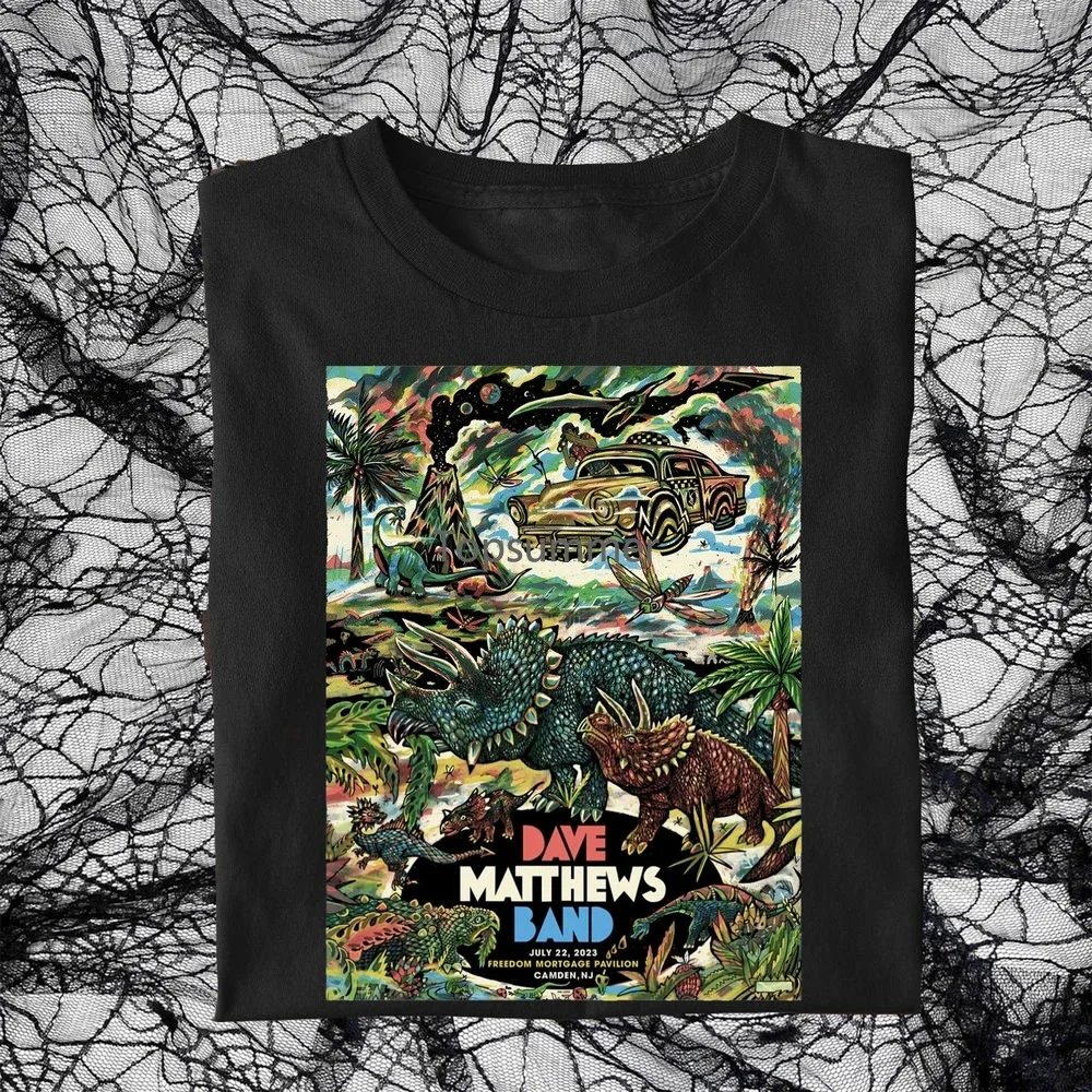

Dave Matthews Band Show Poster July 22 2023 Camden Nj T Shirt S-4Xl K788