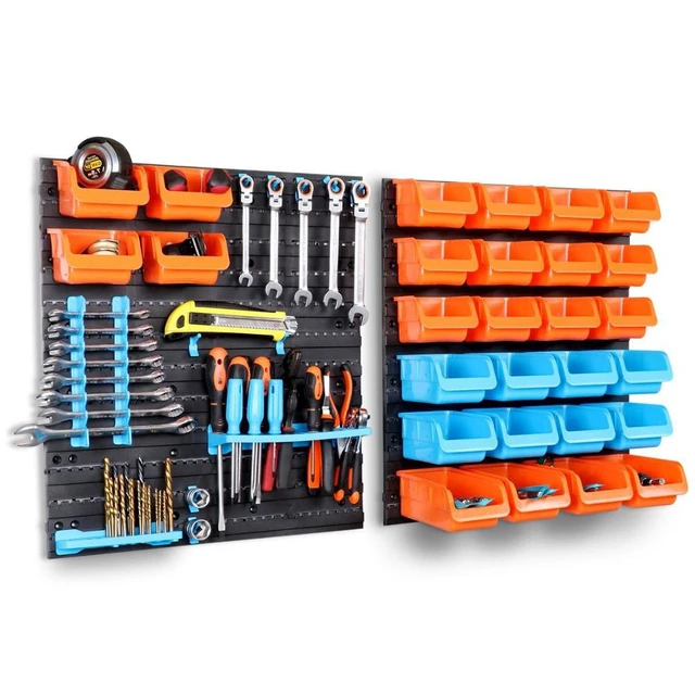 Garage Storage Box Mechanical Workshop Toolbox Electronic Tools Organizer  Garage Component Storage Box Plastic Organizing Boxes - AliExpress
