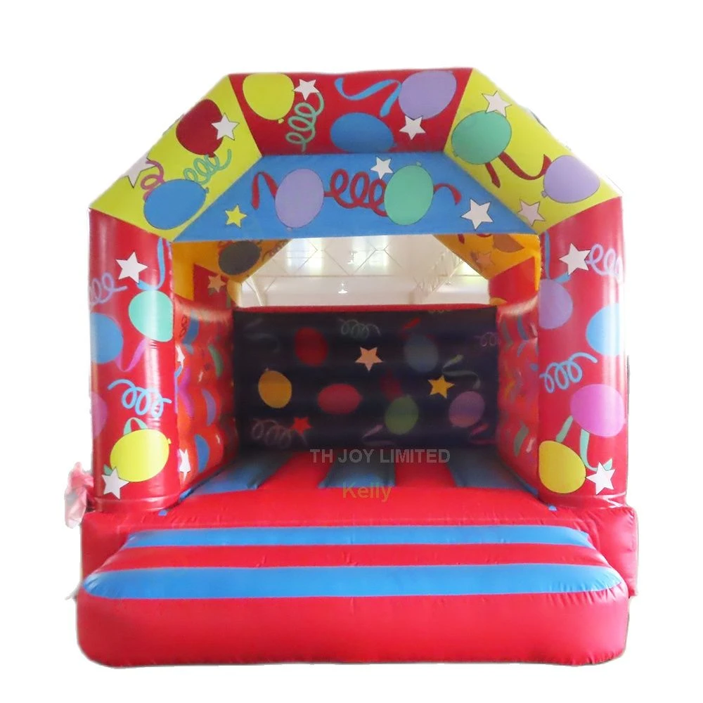 Petit Chateau Gonflable Gonflable 4x3m Chateau Gonflable Pour Fete D Anniversaire Des Enfants Location De Fete Maison De Cavalier Moonwalk Aliexpress