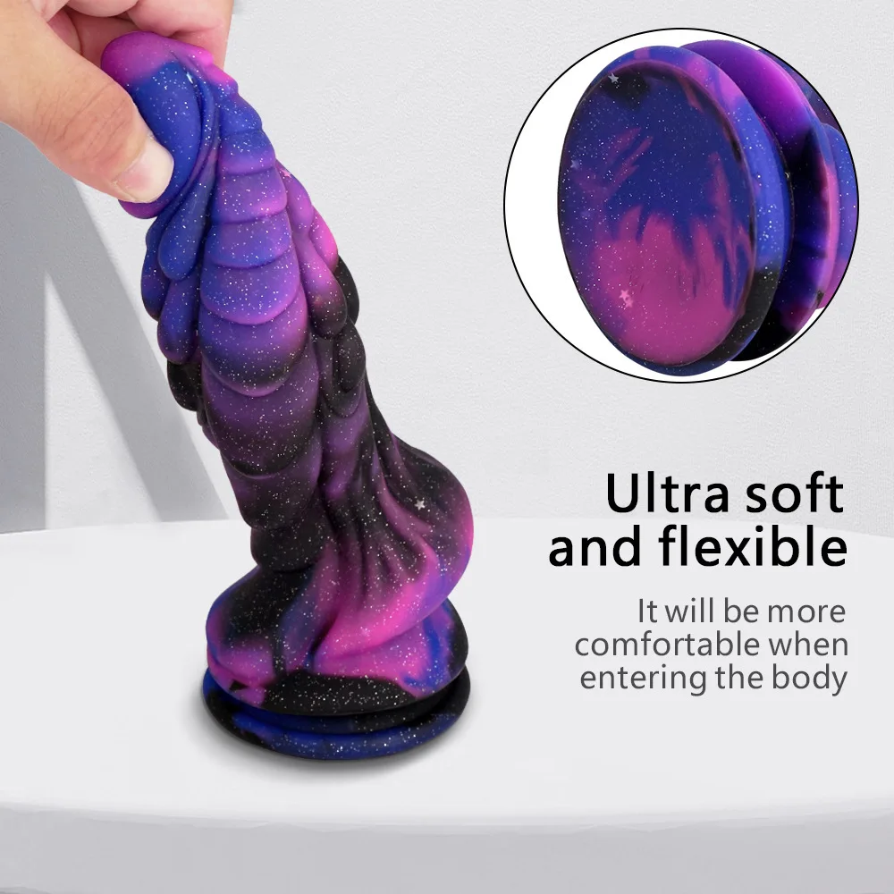 

Silicone Huge Dildo Realistic Animal Dildos Adult Sex Toys for Women Masturbator Monster Dragon Anal Plug Expander Masturbation