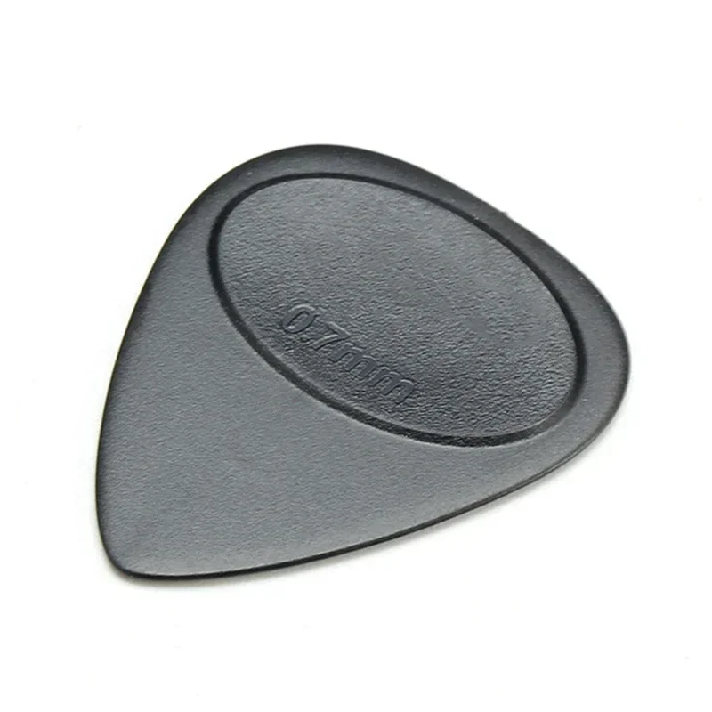 10pcs 0.7mm Guitar Pick Plectrum Acoustic Electric Toughness Anti Slip Design For Guitar Bass Ukelele Players PA Nylon Picks