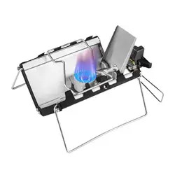 Camping Cooking Stove 2600W Portable Stove Burner Foldable Cassette Stove Outdoor BBQ Gas Stove Camping Picnic Accessories