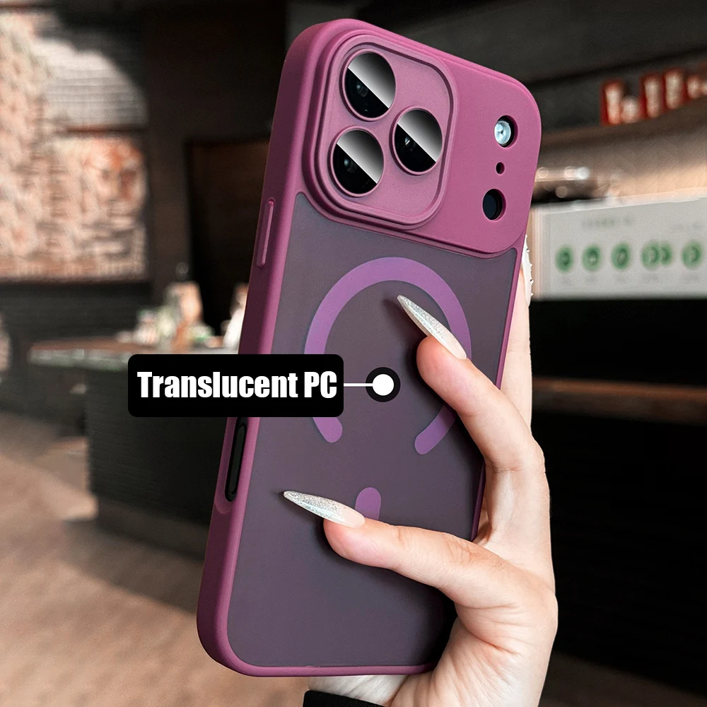 Official Magnetic Phone Case with Matte Lens Protection and 18 New Colors
