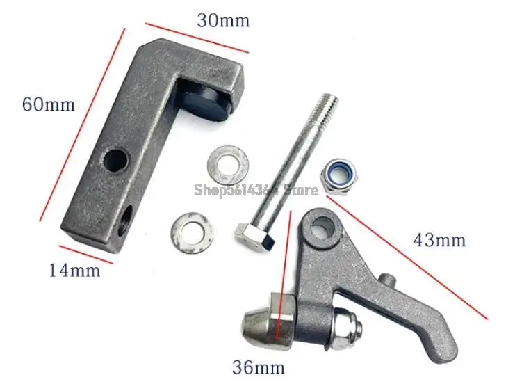 

One Set With 4 Trigger Spring Disc Twist Adjusting Handle Block Electric Tool Power 255 Cut-off Machine Trigger Switch