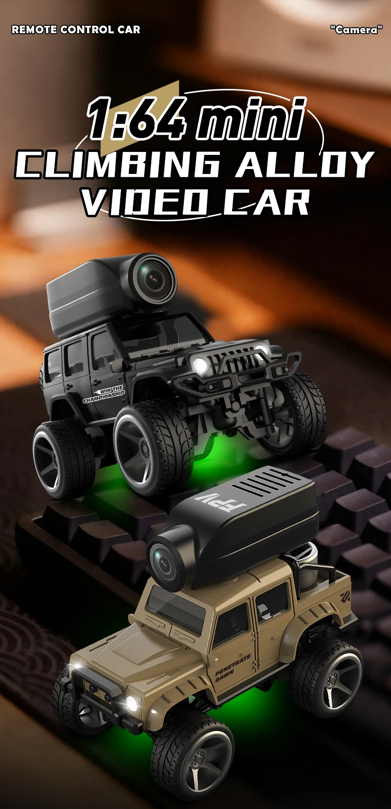 Mini Remote Controlled Racing Car With Wifi Camera And App Control_voghion.com