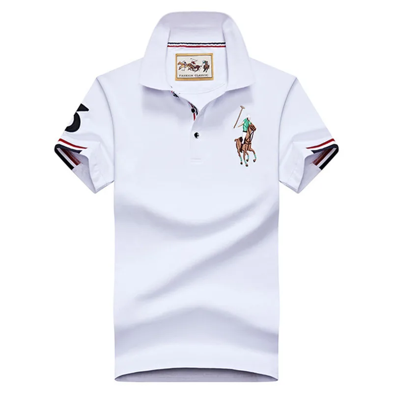 Big Horse Polo Shirt Top 