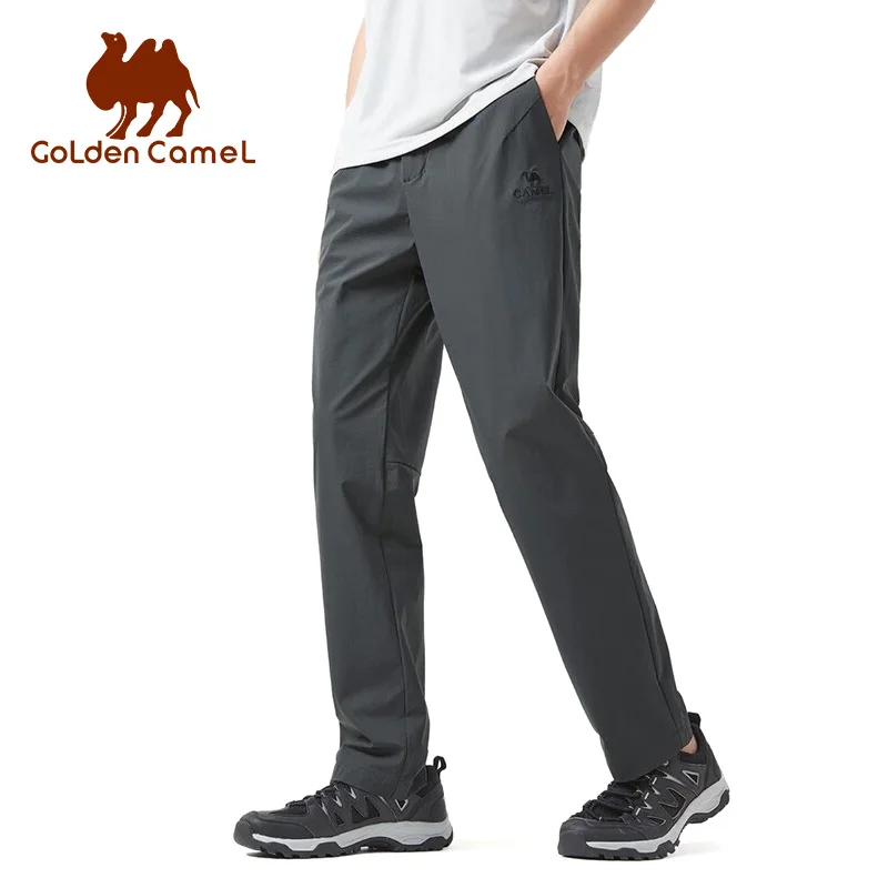 GOLDEN CAMEL Outdoor Hiking Pants Men Women Sunscreen Quick-drying Pant for  Men Summer Ice Silk Breathable Loose Sports Trousers - AliExpress