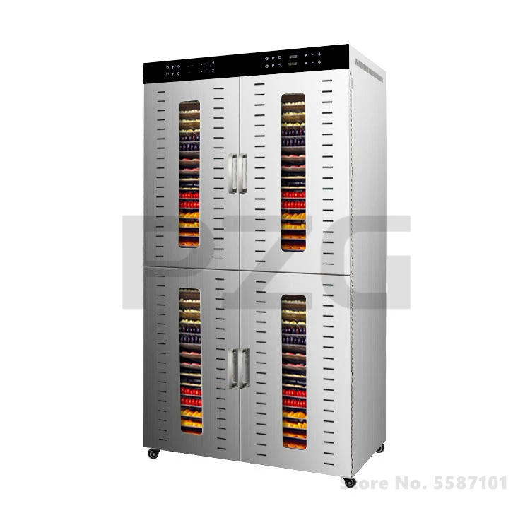 Commercial Fruit And Food Beef Dryer 80 Trays Stainless Steel Dried Fruit Vegetable Meat Dryer Food Dehydrator Stainless Steel 2