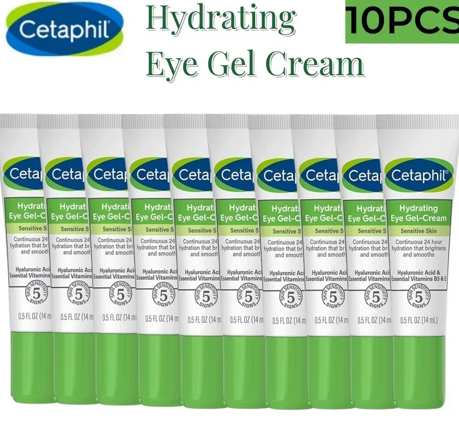 

10PCS Cetaphil Anti-Wrinkle Eye Cream Hydrating Eye Gel-Cream Fade Fine Lines Anti Dark Circles Serum Remove Eye Bags Puffiness