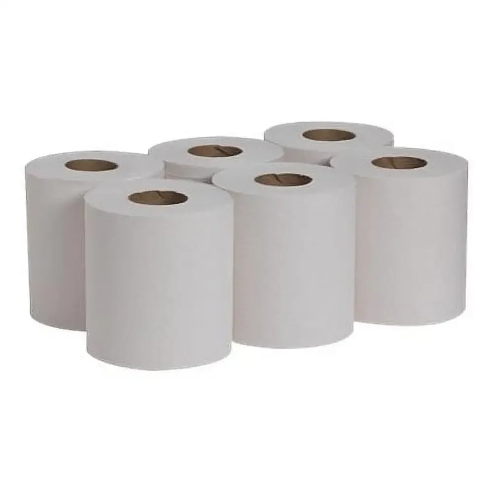 Embossed 2-Ply Hand Towels Blue Color 520 Sheets/Roll 6 Rolls/Carton