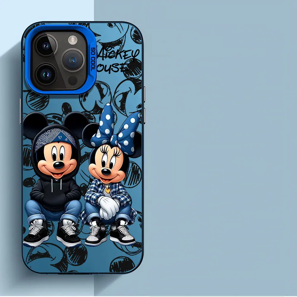 thumbnail image 1 of Disney-funda de Mickey y Minnie Mouse para Apple iPhone, 13, XS, Max, X, XR, 14 Pro, 11 Pro Max, 15 Plus, 12 Pro, 15 Pro Max, 1 of 5