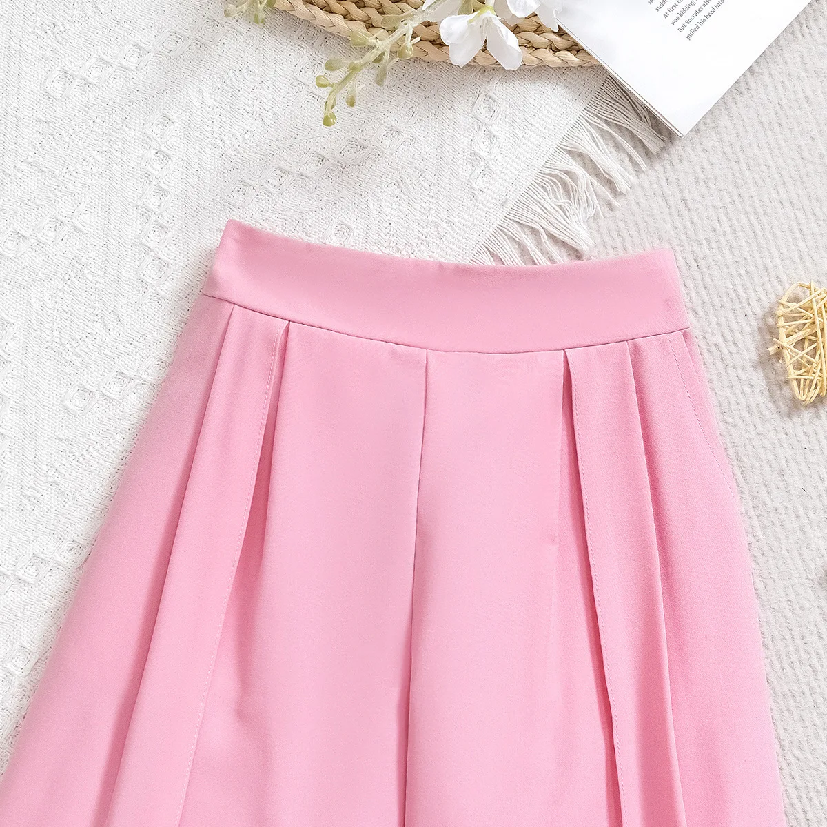 Girls’ Pink Lace Vest & Pants Set 5