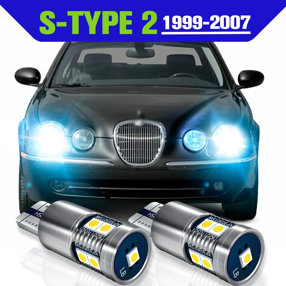

Parking Light Accessories 2x LED Clearance Lamp For Jaguar S-TYPE S TYPE 2 1999-2007 2000 2001 2002 2003 2004 2005 2006