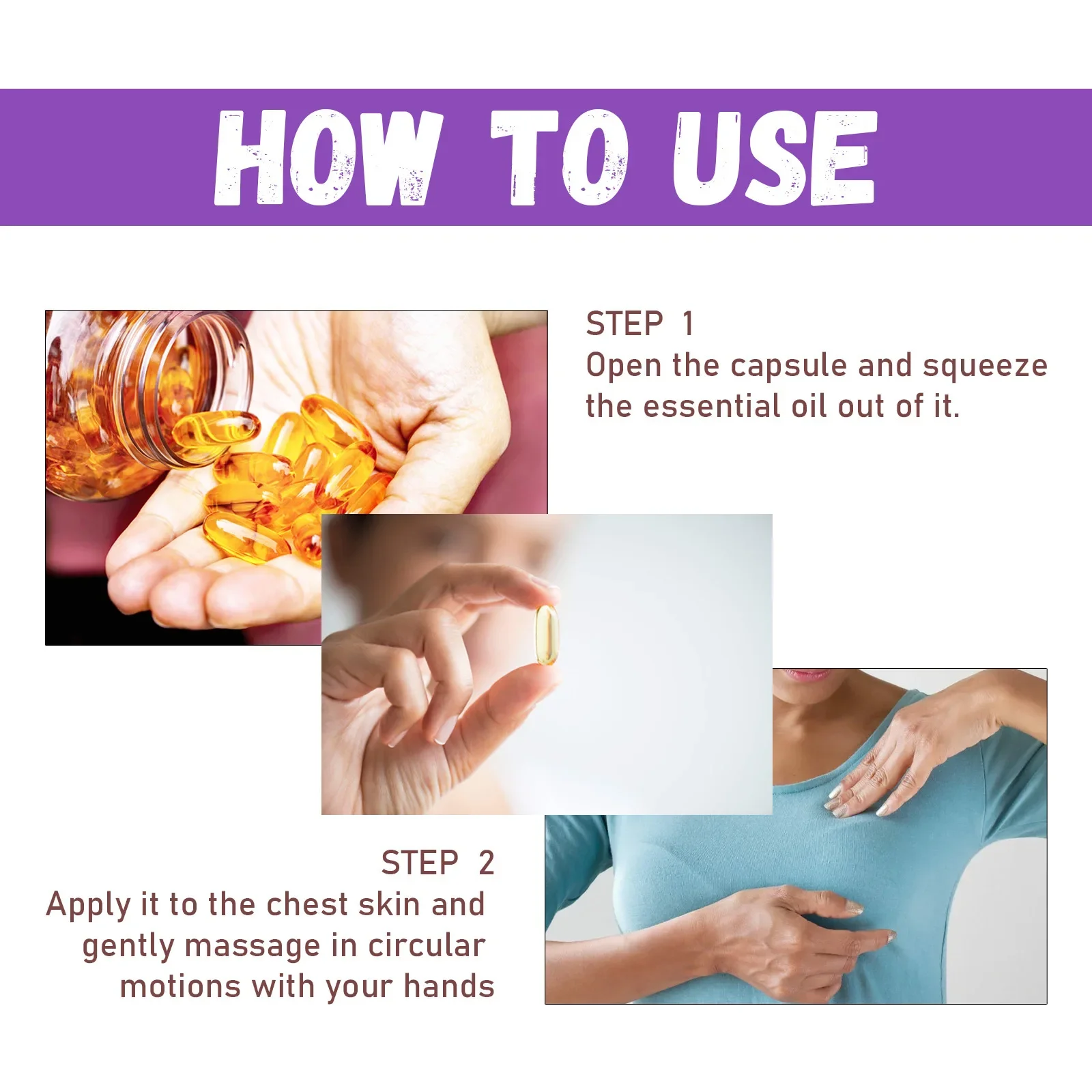 Breast Enhancement Oil Capsule Breast Firming Tightening Massage Bigger Chest Lift Oil Fast Growth 30PCS