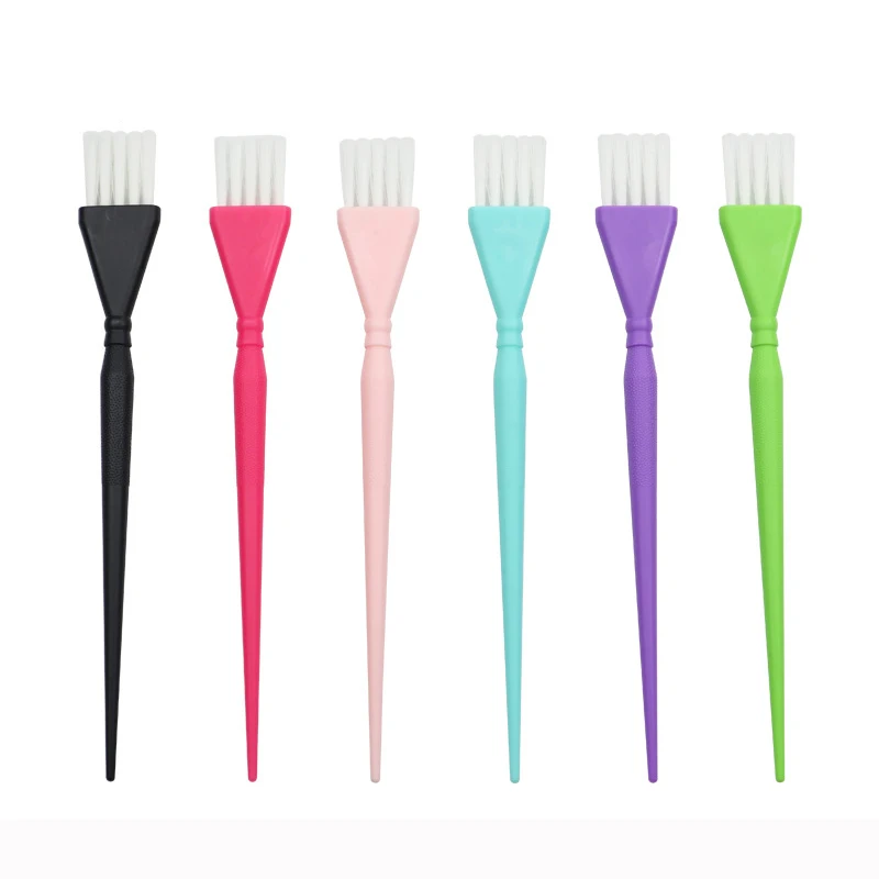 

3pcs/set Mini Size Hair Dyeing Brushes Hairdresser Color Highlight Tint Soft Bristle Hairbrush Perm Bleach Apply Comb 27mm 1711