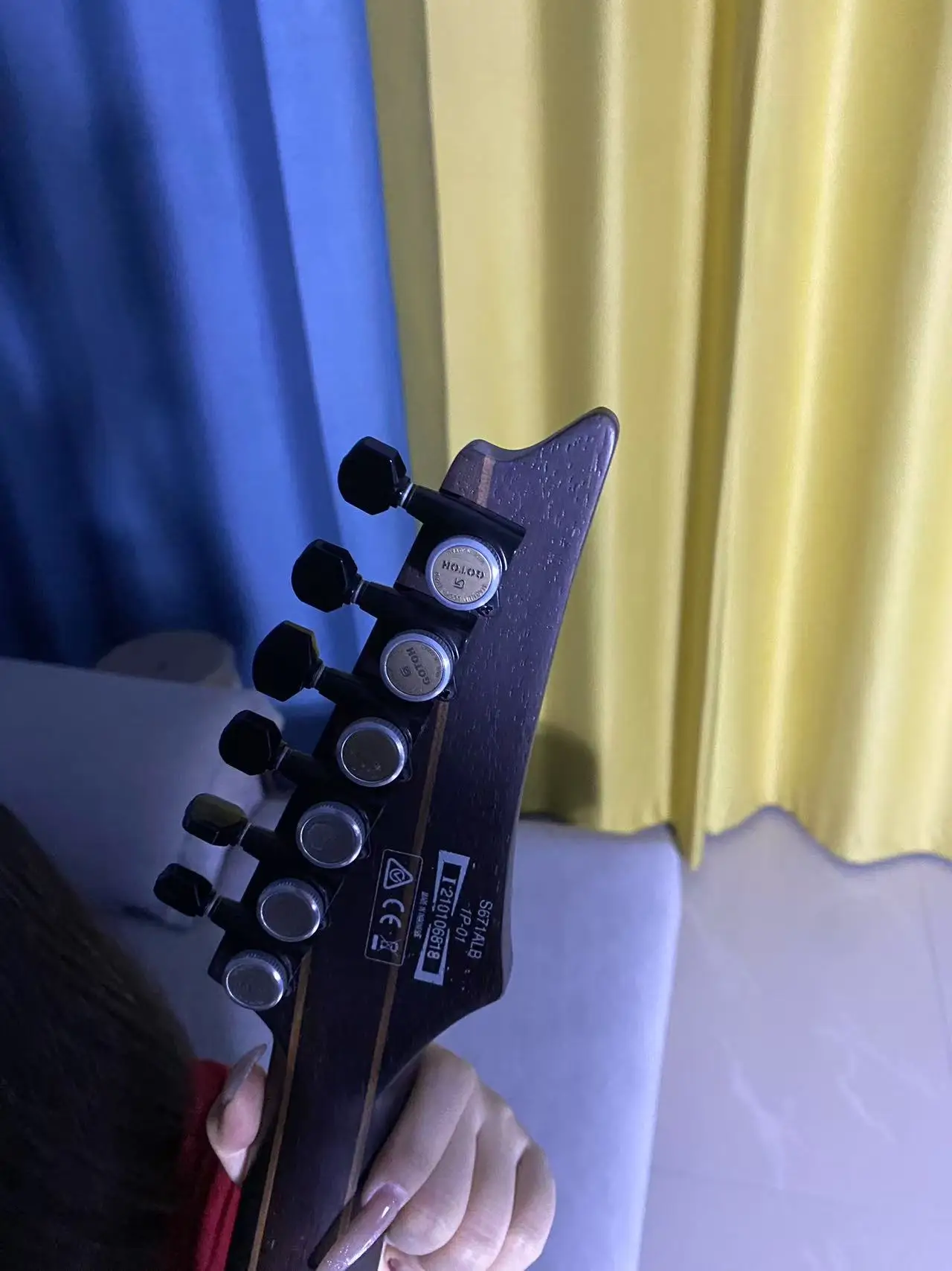 ibanez s671 electric guitar certified products not fake
