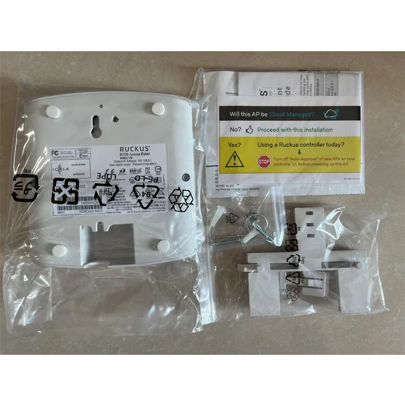 Ruckus 무선 언리쉬드 듀얼 밴드 액세스 포인트, R320 9U1-R320-WW02, 9U1-R320-US02, 9U1-R320-EU02 와 유사, 802.11ac, 2x2:2