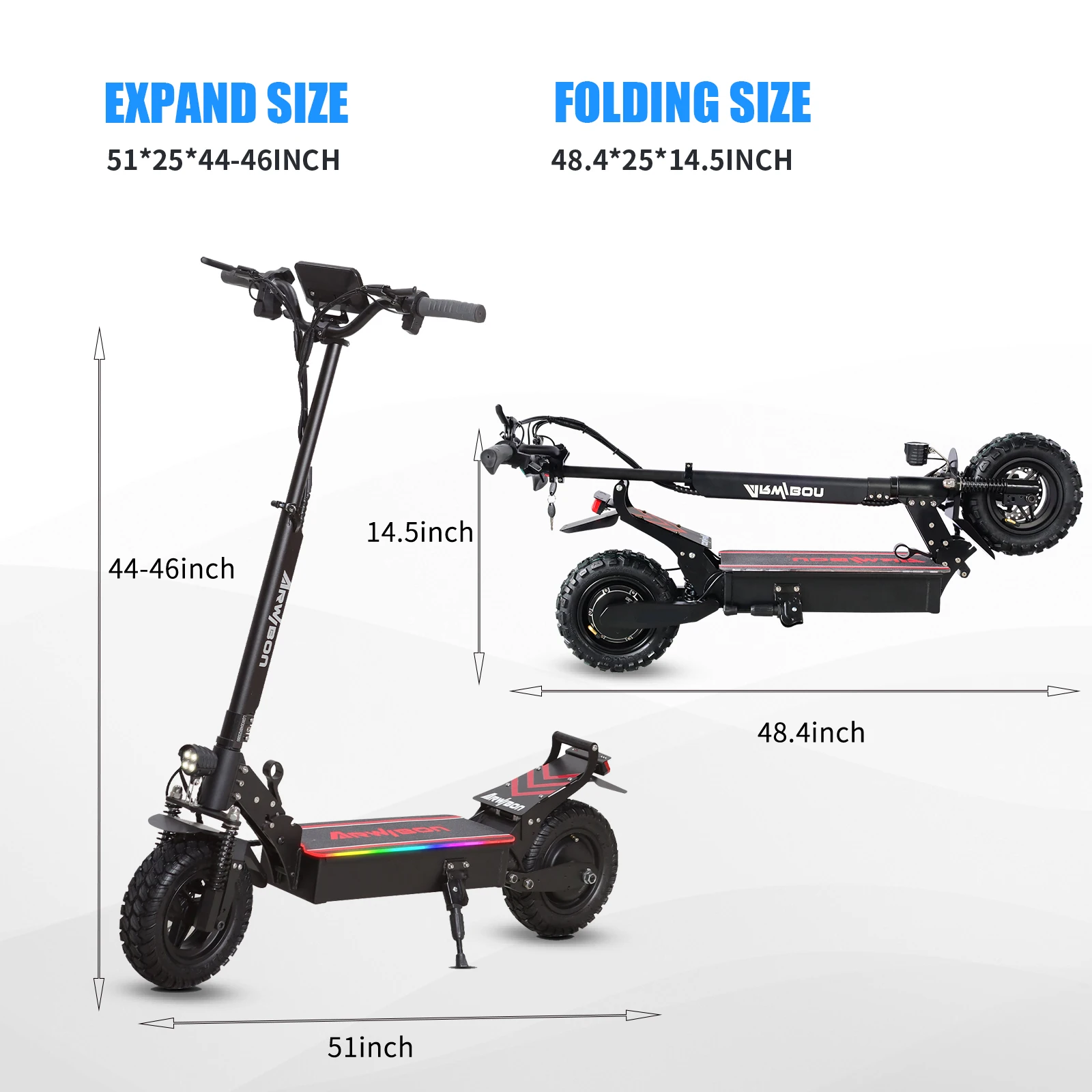 Arwibon Q30 2500W Electric Scooter 6