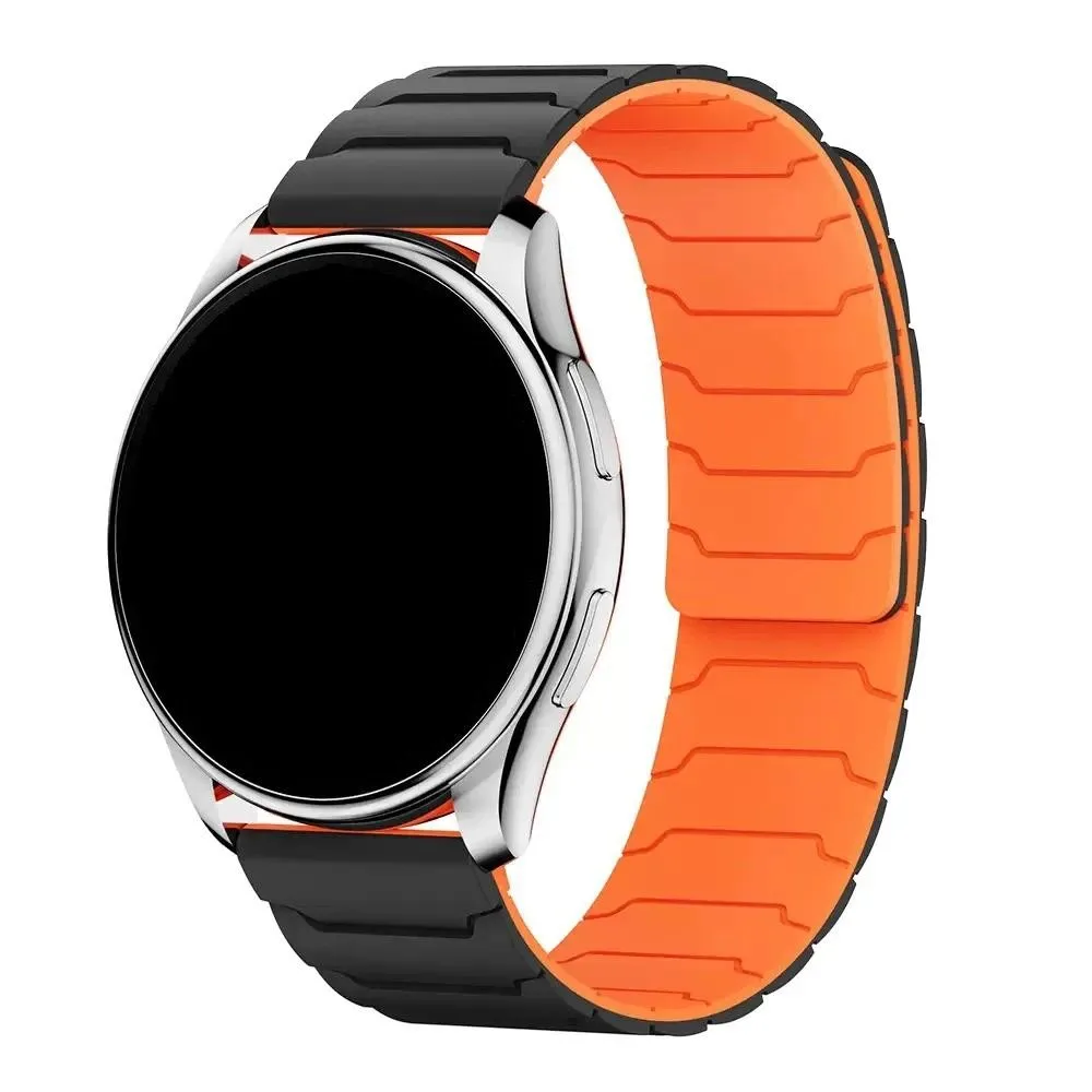 Magnetic Silicone Watchband Loop Strap Bracelet Belt